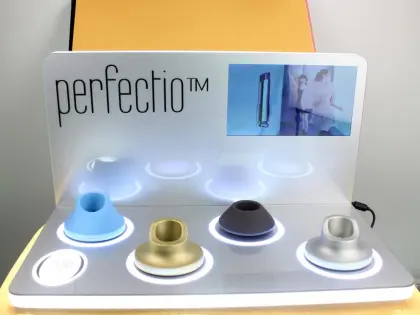 APEX Large Led screen Display Beauty Stand