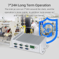 2 lan 6 com fanless mini industri pc