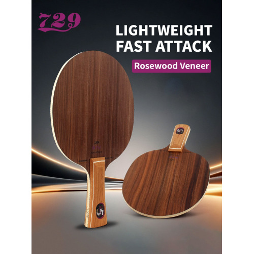 729 Rose Hoja de tenis de mesa de madera de 5 capas