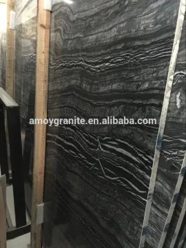 Black Marble Tile With White Veins (Direct Factory + Good Price )
