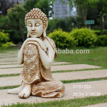 Large size decorative zen buddha garden statue for outdoor use