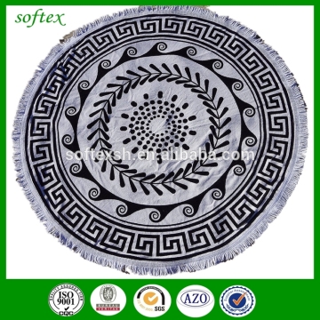 cotton round 150cm diameter roundie beach towels mandala                        
                                                Quality Assured
                                                                    Supplier's Choice