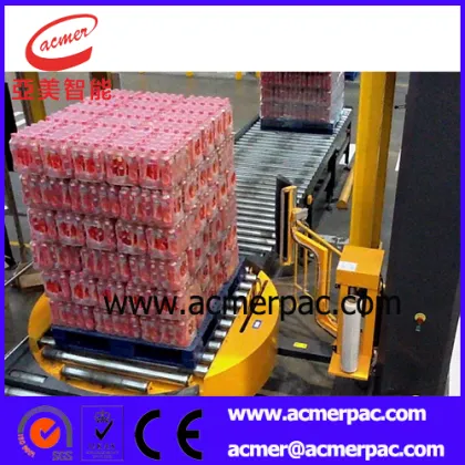 Pallet Strapping & Stretch Wrapping Machine Line