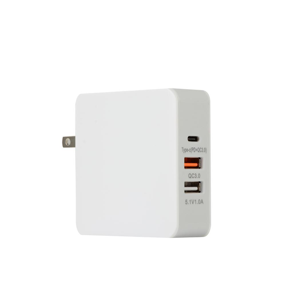 Chargeur de voyage multi-ports pour station de charge 68 W