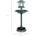 Vintage Resin Pedestal Fountain Decoration for Yard