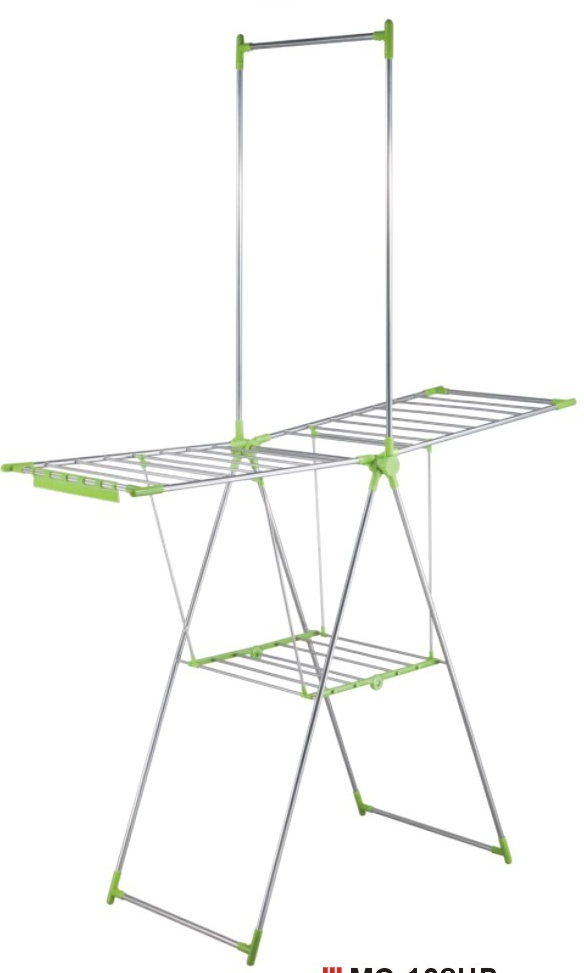 2-Tier tragbarer Stoff-Trockenständer