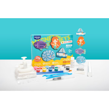 석재 플라스틱 점토 냉장고에 싸인 DIY 소재