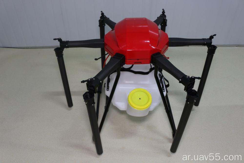 25L 6 محاور الكربون Fibler Drone Frame للزراعة