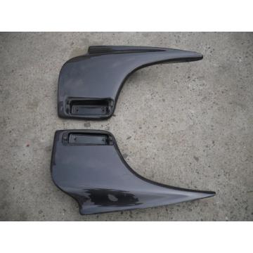 Toyota Style Rear Spoiler Legs (Pair) carbon Fiber