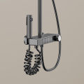 Piano Button Rain Shower Set with Combination Kit