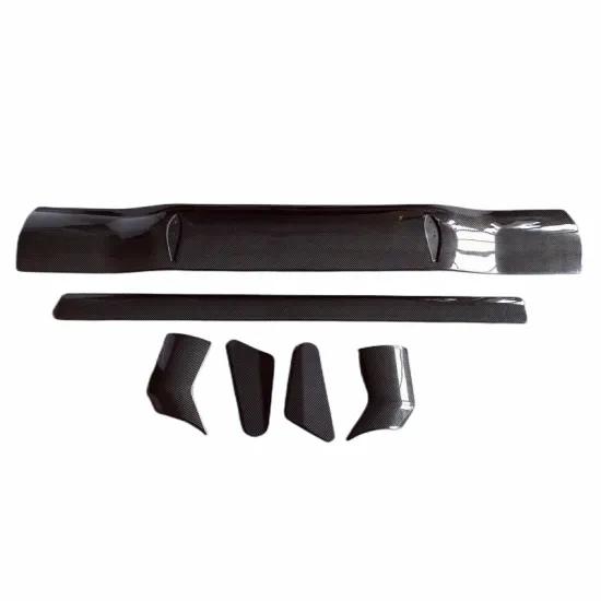 Ferrari 812 M Carbon Fiber Body Kit: Front Bumper, Rear Bumper, Side Skirt, Mudguard