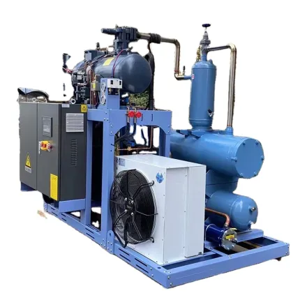Refcomp High Temperature Screw Compressors: Air Cooled Condensing Units for Refrigeration Systems