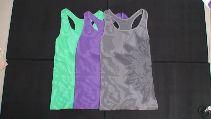 Colourful Womens Sport Underwear Vest , Softness Under Garments