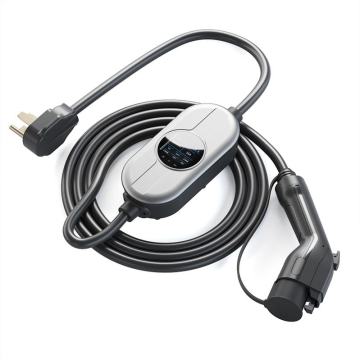 Solar Wall-Mounted Level 3 EV Car Charger with Eco-Friendly Power and Cigarette Lighter Socket