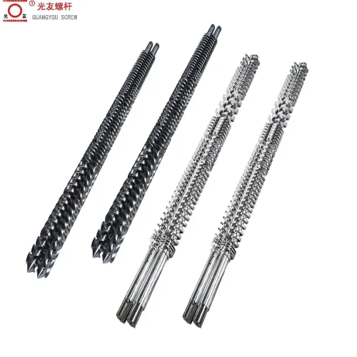 Inaprubahan ng CE ang bimetallic parallel twin screw at bariles para sa mga linya ng extrusion