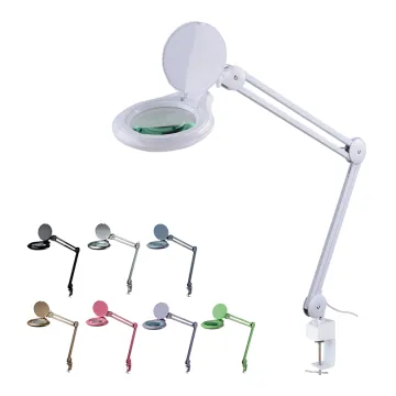 9003LED Magnifying Lens Glass Light - Cosmetic Beauty Salon Lamp for Eyelash Extension and Nail Magnifier