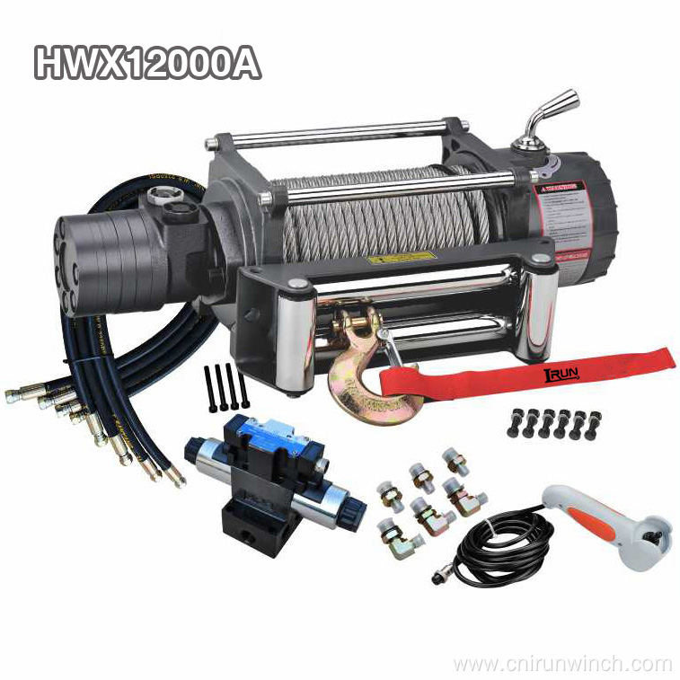 4×4 Hydraulic Recovery Winch 12000 Pounds