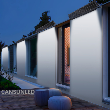 Modern Garden Waterproof Solar Wall Light - Outdoor Solar Linear Fence Lights