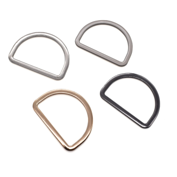 High-Quality Metal Rings: 20MM-50MM Round D-Ring Buckles for Leather Accessories