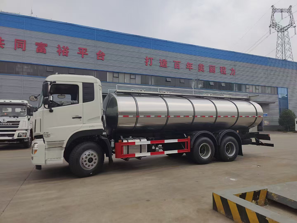 Dongfeng 20000liters tanker for milk transportation truck