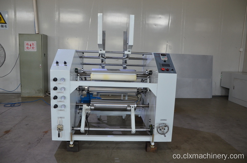 Stretch Film Jumbo Roll To Small Roll Rewinding Machine