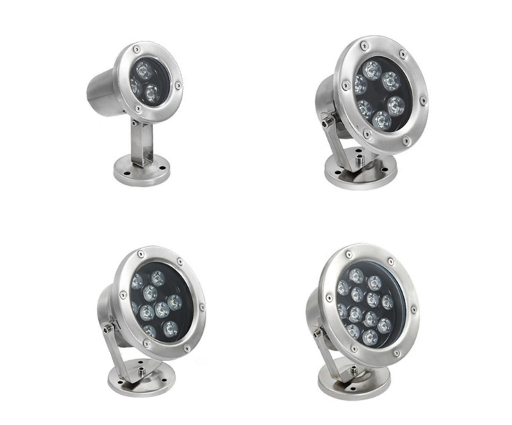 Sya-402 LED underwater Spotlights สำหรับน้ำพุอุทยาน