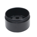 Black anodized cnc machining aluminum spare parts