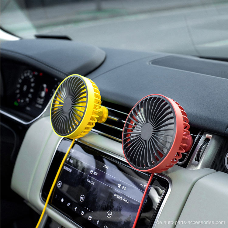 New Car Atmosphäre Light Fan Accessoires Auto -Fan