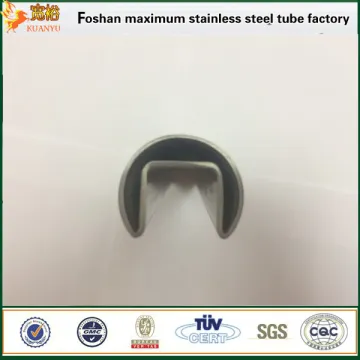Stainless steel square pipes slotted 316 steel tube