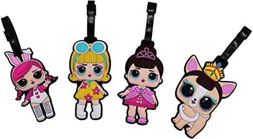 Super Cute Kawaii Cartoon Silicone Tags