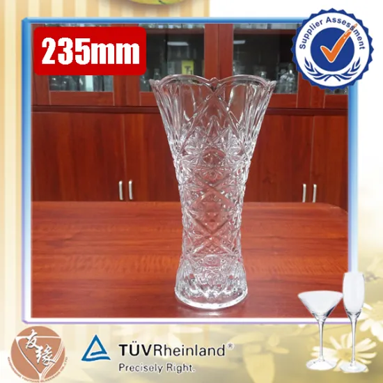 more shapes available clear transparent color cheap glass flower vases