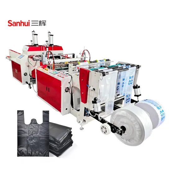 Automatic 2 Lane Plastic Roll Garbage Trash Bag Making Machine: Efficient Waste Management Solution