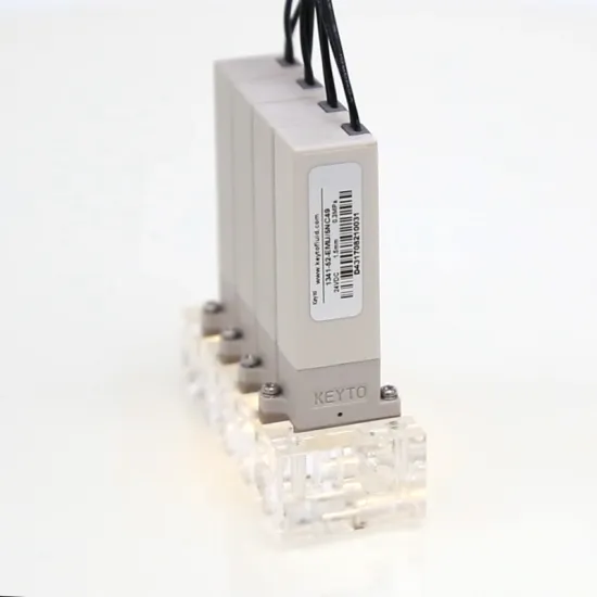 4 Solenoid Valves with Manifold