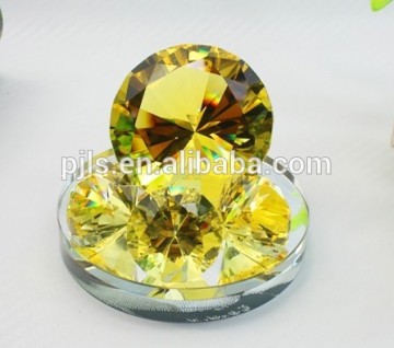 crystal home decoration, Marriage Blessing Paperweight Crystal Diamond