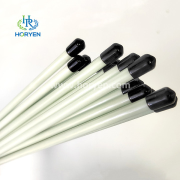 Solid Flexible White Black Composite Material Fiberglass Rod