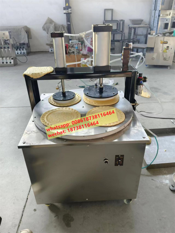 Rotary Type Pizza Crust Press Machine for Dough and Flat Bread Production