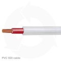 แกนเดี่ยว PVC XLPE คู่ฉนวนสายเคเบิล SDI