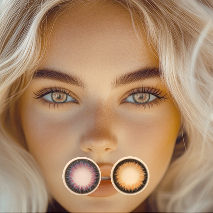 Myopic astigmatism contact lenses PPpair of packaging