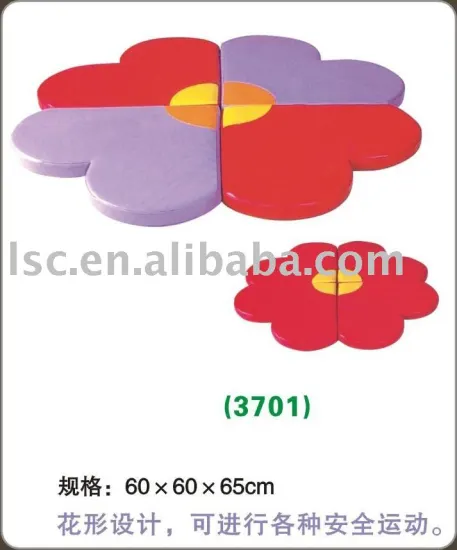 kids flower shape soft play