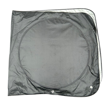 Custom Print Foldable Anti-UV Car Windshield Sunshade 170T Polyester