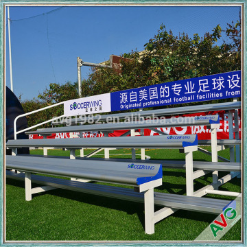 AVG Manufacture Plastic Bleacher Chairs Soccer Seat For Stadium