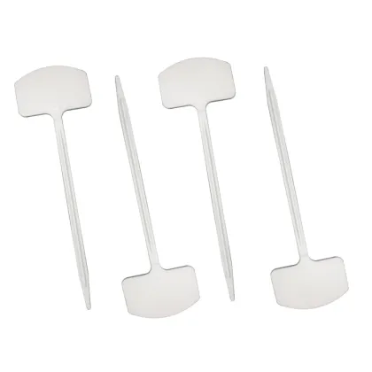 Customizable Plastic Stake Labels for Gardens and Flowers