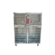 Customized Stainless Steel Veterinary ICU Cage