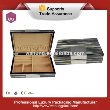 luxury locks with key wooden jewelry box