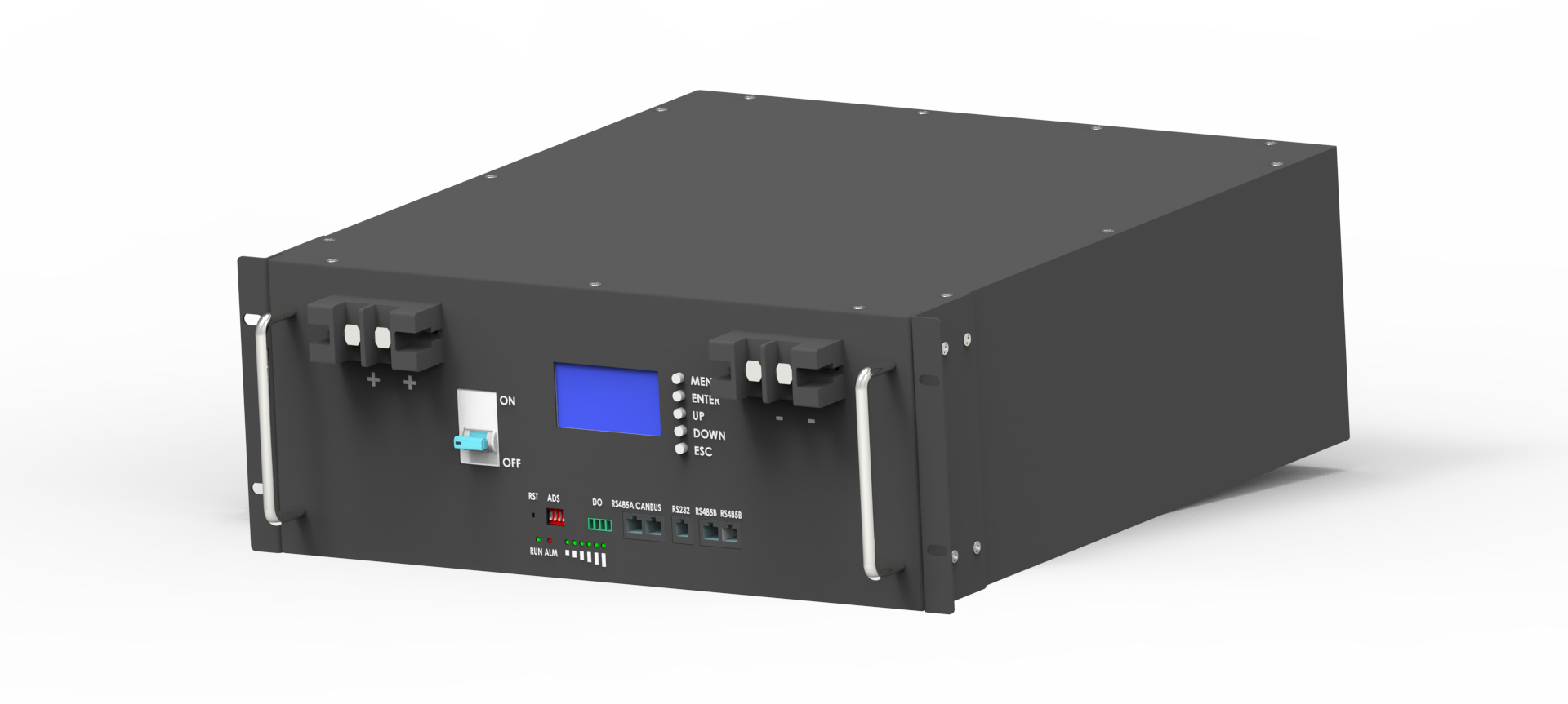Rack 51.2V 300Ah storage lithium battery system