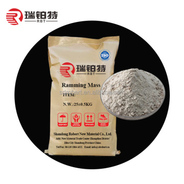 Acidic Resistant Ramming Mass for Iron Ladle Lining in Induction Furnaces