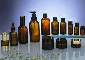 15ml, 20ml, 30ml Comestic Amber Glass Bottles With Din 18mm Amber Drop, Usp, Ep