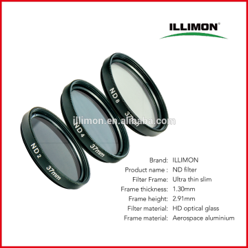 ILLIMON High quality universal resin camera lens NDfilter,nd2 nd4 nd 8 filters