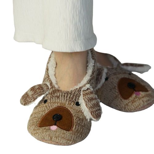 Strick Animal Ballerina Home Innenschuhe