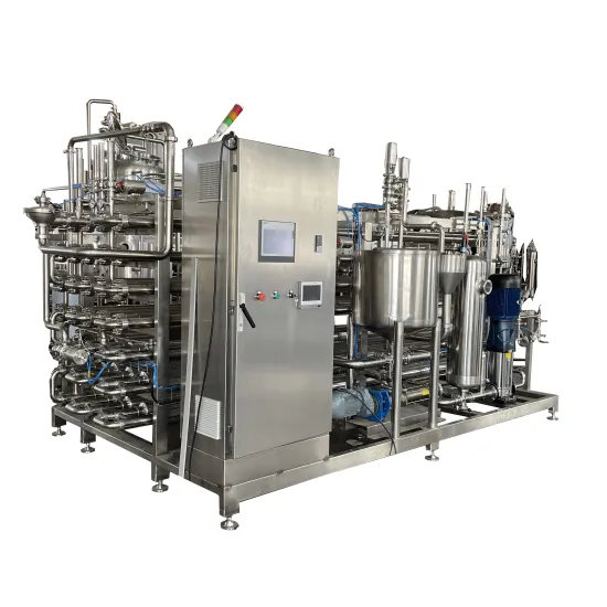 Tubular UHT Sterilizer Machine for Long Shelf-Life Dairy Milk Processing